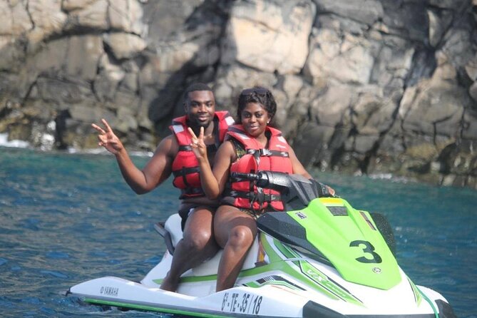 1 hour Jet Ski Safari - Snorkeling equipment is included, if you want the extra swim