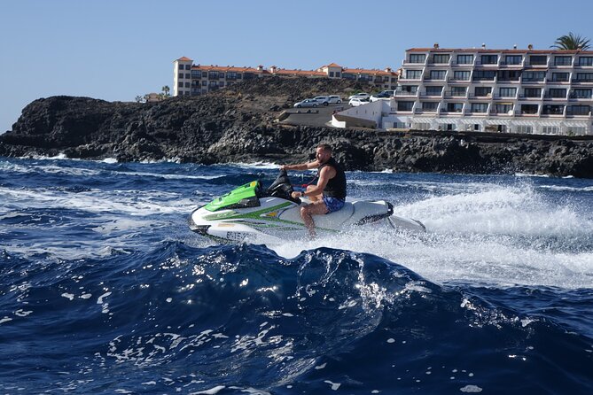 1 Person Turbo Jet Ski ride in Tenerife South with Pick Up - Jet Skiing From Las Galletas Port: Where The Ride Starts
