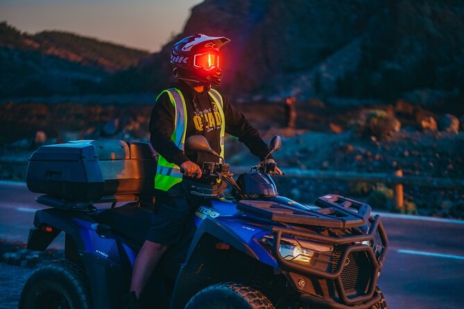 3-Hour Teide Sunset Quad Trip in Tenerife - Safety and gear: helmets, insurance, and warm protection that helps on the mountain