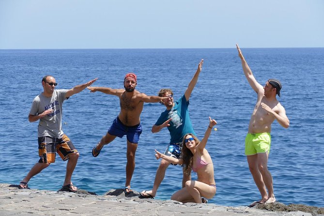 Acroyoga Tenerife Partner Yoga class - The Tatami Mat Setup, So You Can Focus