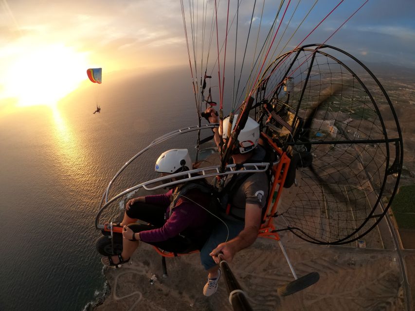 Adeje: Paratrike Flying Tour with Hotel Pickup and Photos - Photos you actually want: 5 GoPro shots plus optional add-ons