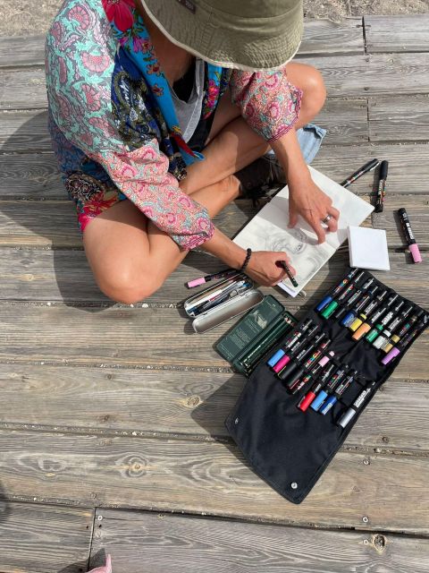 Artistic & Creative Workshop in El Médano - Where You Start in El Médano: Penelope Restaurant and a Real Studio Feeling