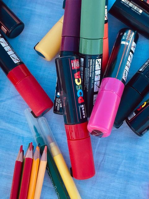 Artistic & Creative Workshop in El Médano - What You Create: Drawing and Painting on Many Supports