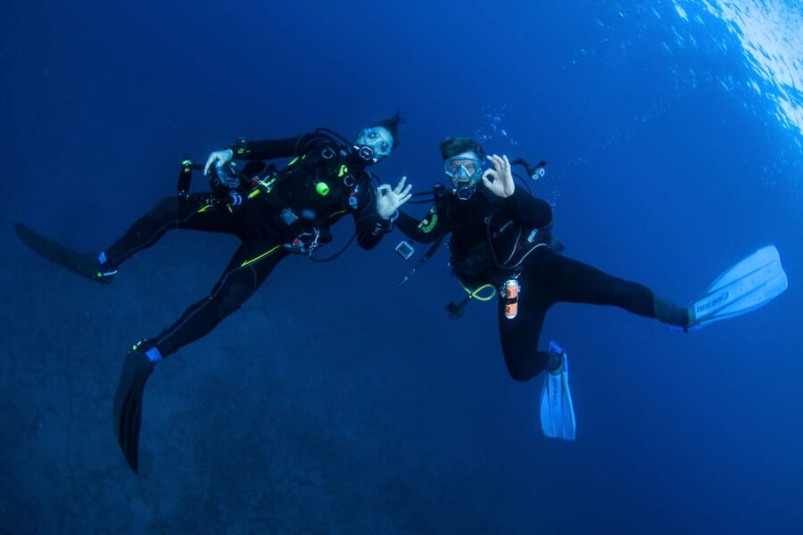 Beginner Scuba Dive with Scubapoint Tenerife in Turtle Area - Underwater skills practice: calm breathing and controlled movements