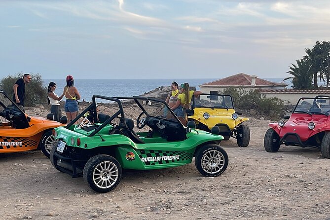 Buggy Small and Buggy XL Cartoon Tour - UNICI A TENERIFE - Where the Time Really Goes: Stops, Driving, and the Water Break