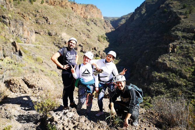 Canyoning in a Natural Protected Space - Caves and Guanche Sites: Seeing Tenerife Through the Ravine Walls