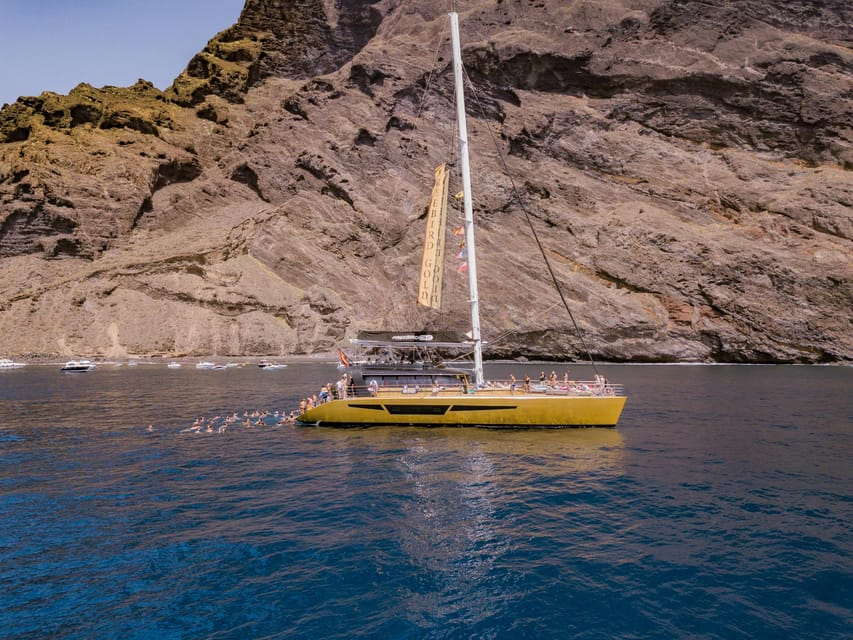 Costa Adeje: Masca and Los Gigantes Whale Watching Cruise - Timing, motion, and what to pack for a catamaran day