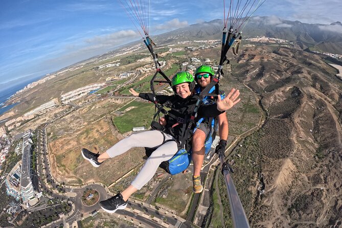 Costa Adeje paragliding, the best tandem flight in Tenerife - Costa Adeje Tandem Paragliding: Low-Stress Safety You Can Feel