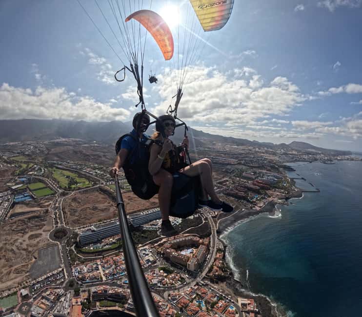 Costa Adeje, Paragliding with pick up service and 5 free photos! - From Hotel Pick-Up to Takeoff 800m Above Adeje