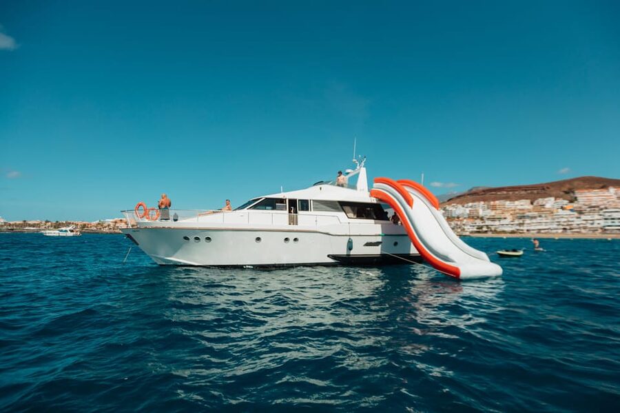Costa Adeje: Private Yacht Trip with Watersports and Slides - Key highlights to know before you go