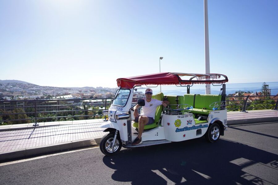 Costa Adeje: Secret Volcano Tuk Tuk Tour - The Upward Scenic Drive: The Breeze, the Sun, and the Time Crunch
