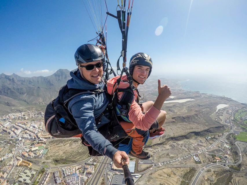 Costa Adeje: Tandem Paragliding Flight with Free Pickup - Costa Adeje Views: Ocean, Ravines, and the Barranco Del Infierno