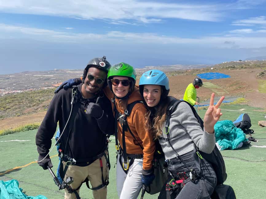 Costa Adeje: Tandem Paragliding Flight with Free Pickup - Taucho Takeoff and the 15 to 20 Minute Glide