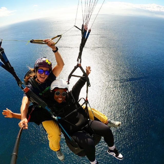 Costa Adeje: Tandem Paragliding Flight with Pickup - What you do in the air: pilot control, wind time, and the real views