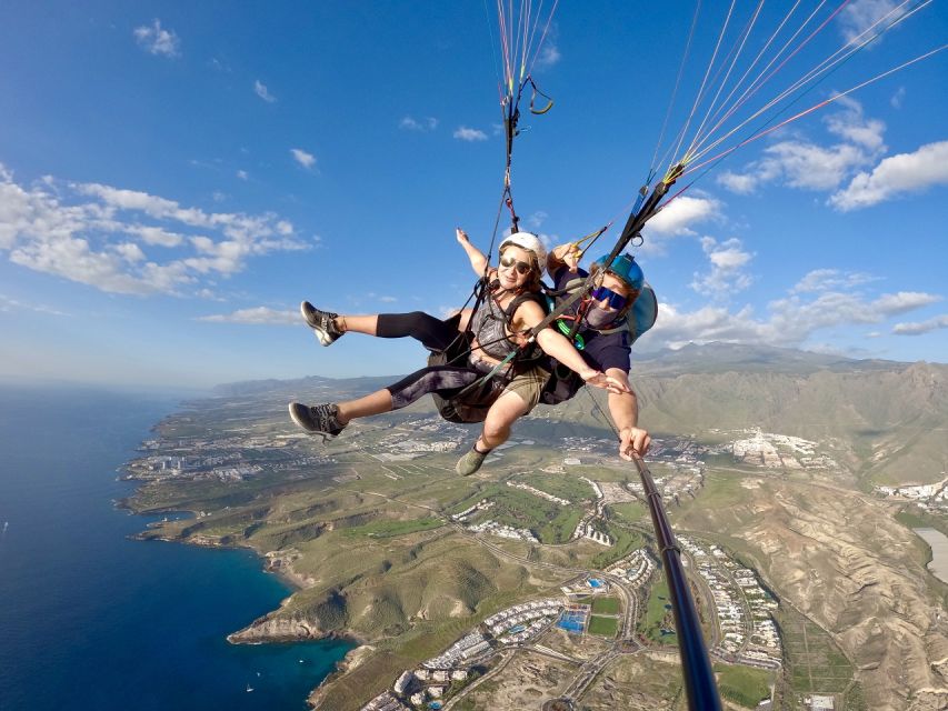 Costa Adeje: Tandem Paragliding Flight with Pickup - Safety feels concrete: the gear, the briefing, and the pilot track record