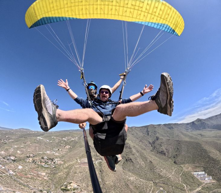 Costa Adeje: Tandem Paragliding Flight with Pickup - What to bring so you do not feel distracted on the day
