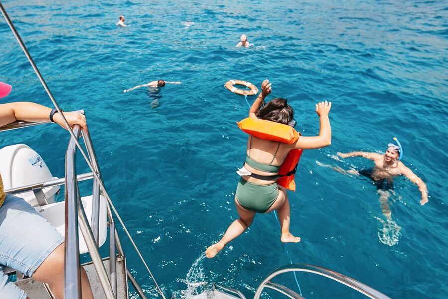 Costa Adeje: Whale Watching Catamaran Tour with Drinks - Weather and seasickness: how rough water changes the experience