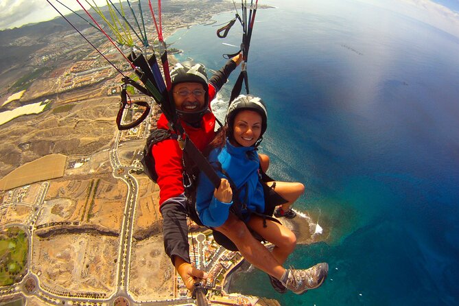 FlyTenerife Paragliding Flight - What Happens Before You Take Off: Helmet On, Then Wind Check