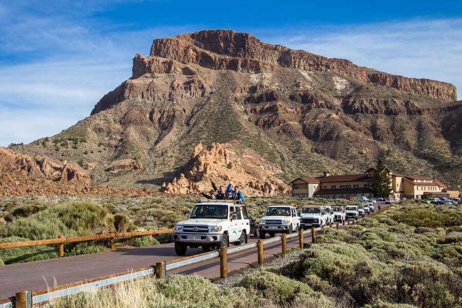 From Playa de las Américas: Full-Day Teide Jeep Safari - Masca area: dramatic valley views with good timing