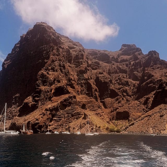From Playa San Juan: Whale Watching, Gigantes, and Masca Bay - Los Gigantes cliffs: the 600-meter drama up close