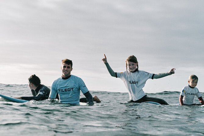 Group Surf Lesson at Playa de las Américas - The ocean reality check: time on board can vary