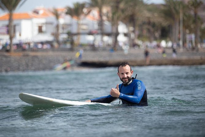 Group Surf Lessons - Fañabé Beach Is the Right Start Point