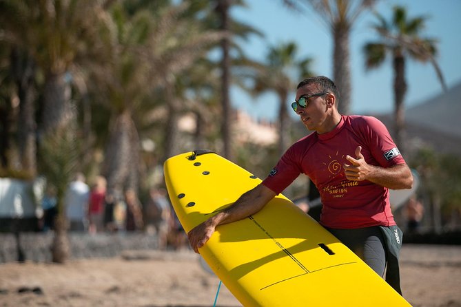 Group Surf Lessons - Pickup and Timing: Free Van Help in the Costa Adeje Area