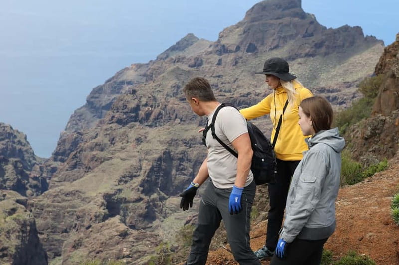 Hike above Masca through relict woods. SMALL GROUPS. - How hard is it, really? Trail hands-on moments and fear of heights