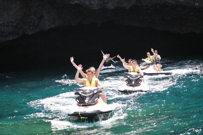 Jet Ski Safari South Tenerife - The Atlantic coast run: wind, cliffs, beaches, and the pace