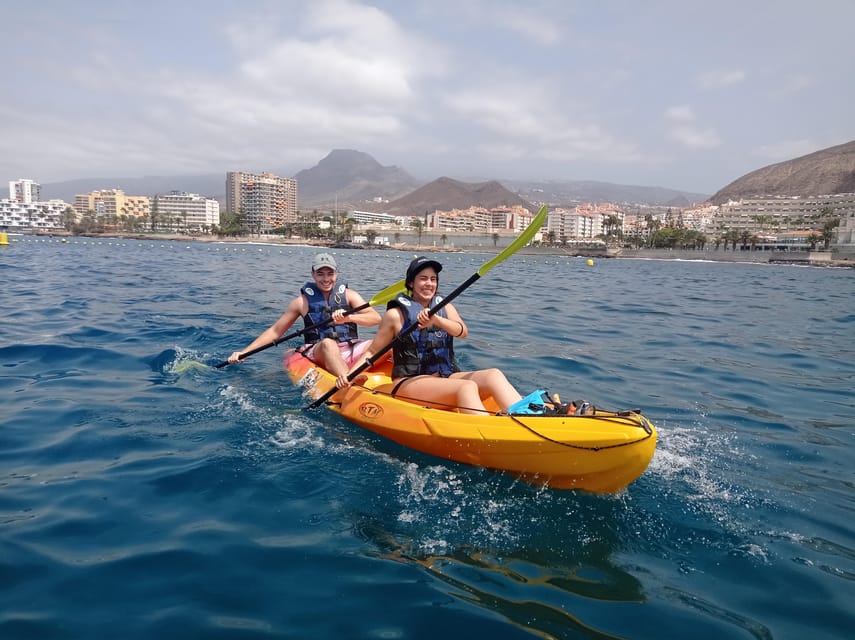 Los Cristianos: Kayak & Snorkel Tour with turtles and photos included - Snorkeling at Palm Mar Cave: Clear Water Time and a Turtle Possibility