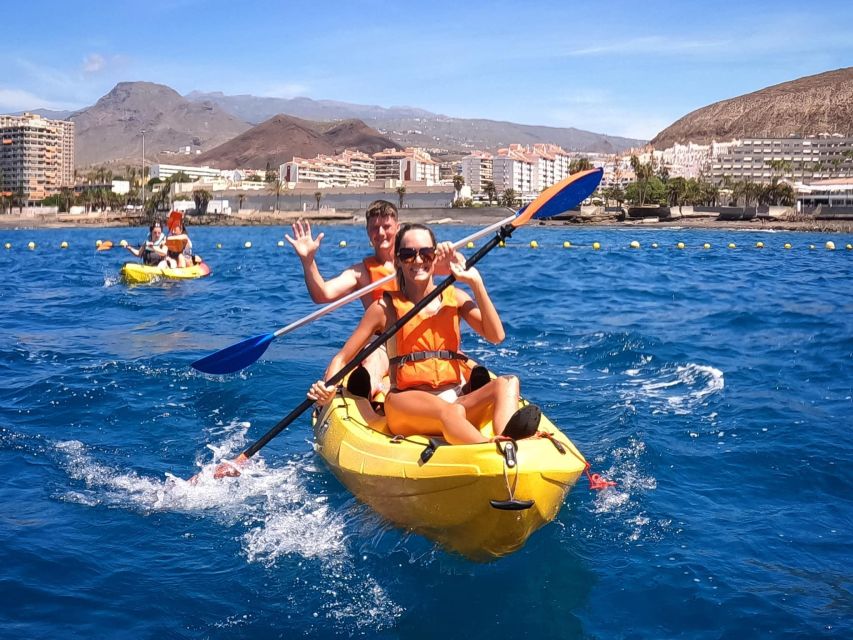 Los Cristianos: Kayaking and Snorkeling with Marine Wildlife - Kayak Basics Out of Rays Bay, Los Cristianos