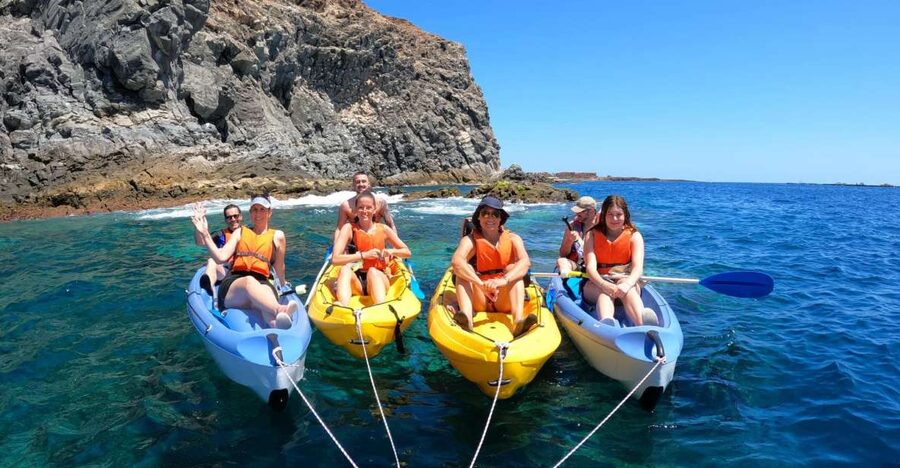 Los Cristianos: Kayaking and Snorkeling with Marine Wildlife - Half-Hour Snorkeling Stop at Palm-Mar