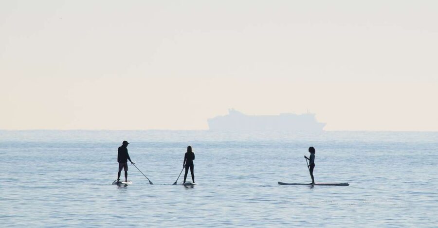Los Cristianos: Stand Up Paddle Board Lesson - Learning to stand up fast: balance and paddling that click