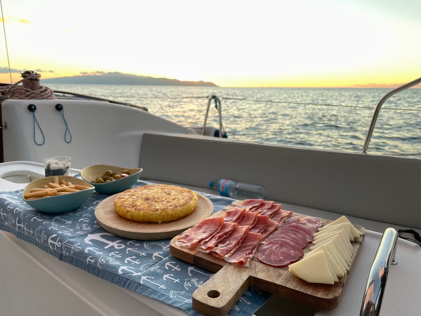Los Gigantes: Private Sailing Tour with Swim, Drink, & Tapas - Snorkeling Gear, Marine Life, and a Calm Water Plan