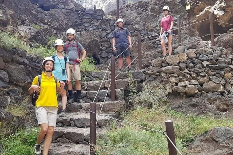MASCA GORGE Trail: Guided Hike - Break Near Masca Beach, Then the Water Taxi to Los Gigantes