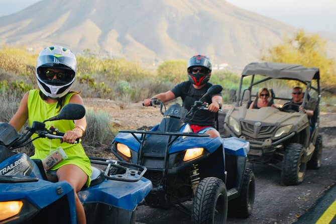 Masca Valley Guided Buggy Tour. Small Group. - The run up toward Masca: Santiago del Teide and smooth scenic momentum