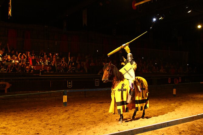 Medieval San Miguel castle with dinner-Show in South Tenerife - The show: jousting-style battles, falcons, and fire acts that move fast
