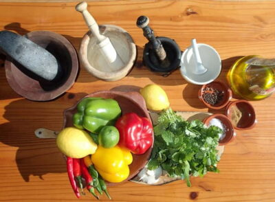 Mojo Workshop Cooking Class in Ancient Canarian Village