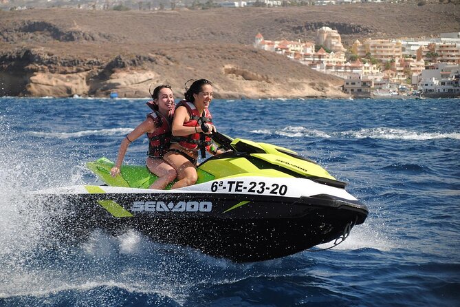 Ocean Pack Tenerife Jet Ski and Yacht Whale Watching - A fast first act: the 1-hour guided jet ski along Tenerife’s coast