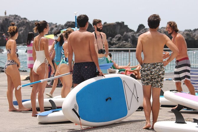 Paddle Surf - A small group SUP lesson in English, with instructor Angel