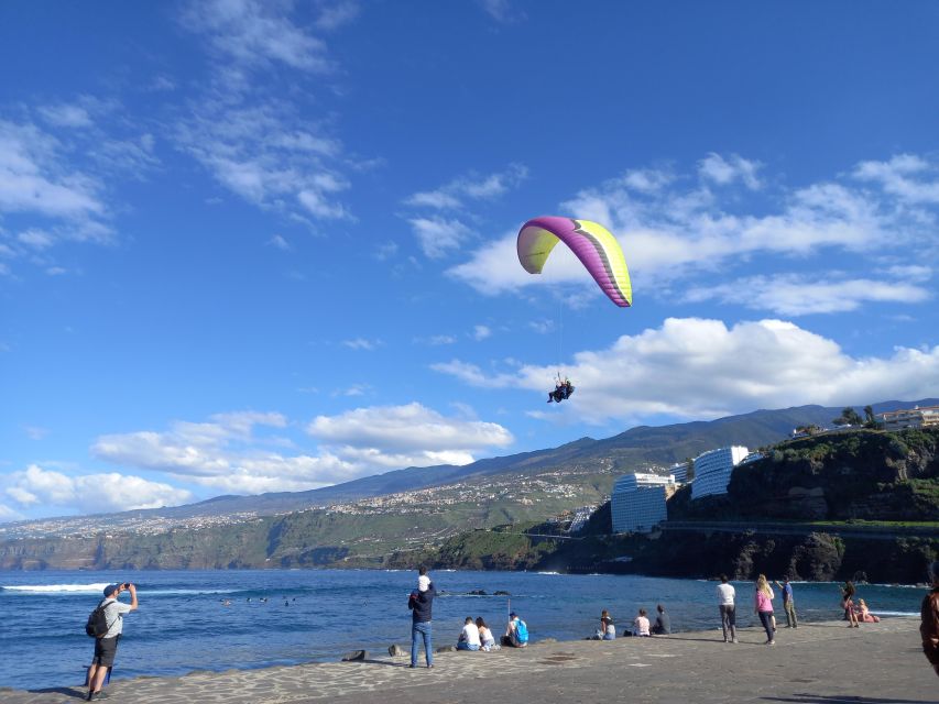 Paragliding from Puerto de la Cruz or Teide National park - Two Tenerife Flights, One Tandem Pilot Team