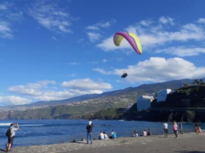 Paragliding from Puerto de la Cruz or Teide National park