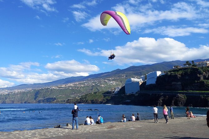 Paragliding from Teide National Park 2200m to Puerto de la Cruz - The first big moment: what a 2200m takeoff feels like