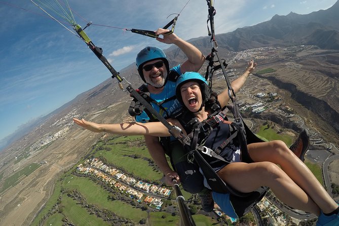Paragliding Tandem Flight over Costa Adeje with FREE pick up!!! - Choosing photo and video packages without overpaying