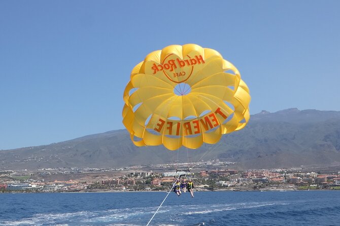 Parasailing flights on the coast of Adeje in Tenerife - Getting From Port to Takeoff at Aj Fly Parascending