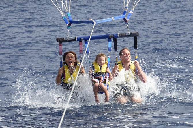 Parascending Tenerife. Stroll above the south Tenerife sea - Harness Up on the Boat: What Happens Before Takeoff