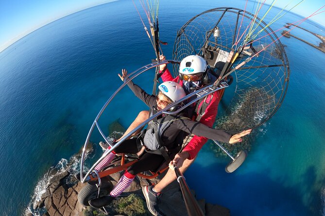 Paratrike Flight in Costa de Adeje with the World Champion - La Caleta and Golf Costa Adeje: Where the Photos Get Easier