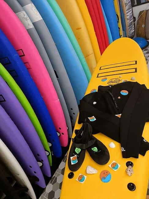 Playa de Las Américas: Premium Surf Equipment for Rent - Surfboard rental day in Playa de las Américas, Tenerife
