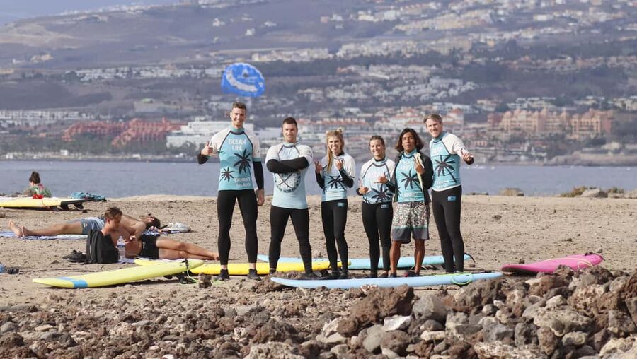 Playa de Las Americas: Surfing Group Lesson +13 Years old - Practical Reality: What to Do and What Not to Do in the Session