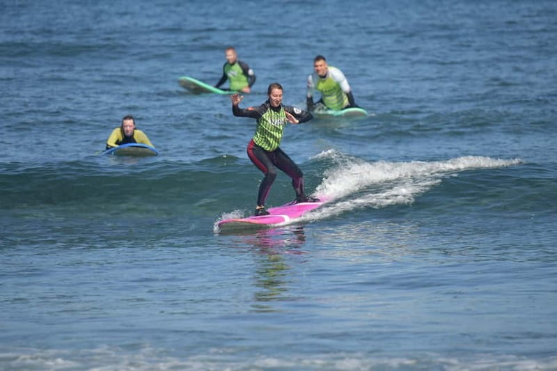 Playa de Las Americas: Surfing Lesson with Photo Analysis - Small-group limits, age fit, and physical considerations